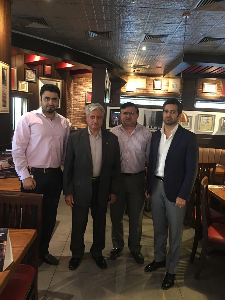 KOES Chairman & Managing Director in KSA with Arabian Gulf Staff