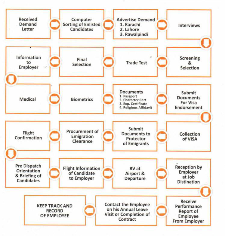 Selection and Processing Flowchart